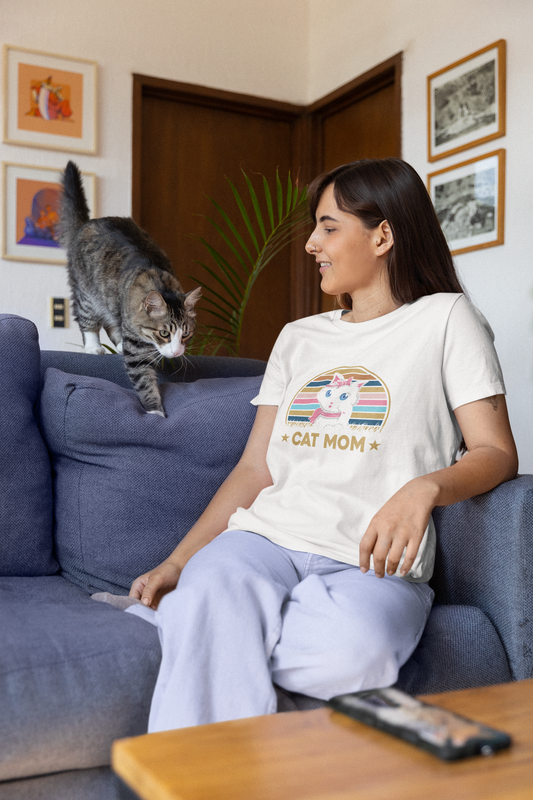 Camiseta Cat Mom