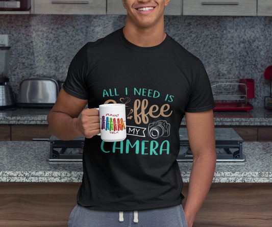 Camiseta Cofee Camera