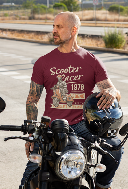 Camiseta Scotter Racer 1978