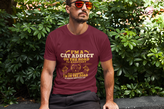 Camiseta Cat Addict