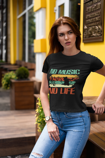 Camiseta No Music