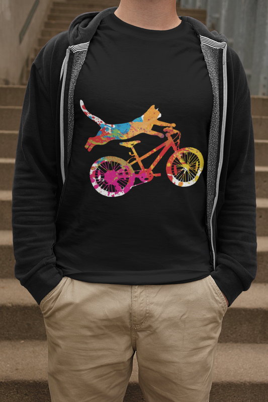 Camiseta Gato Volador