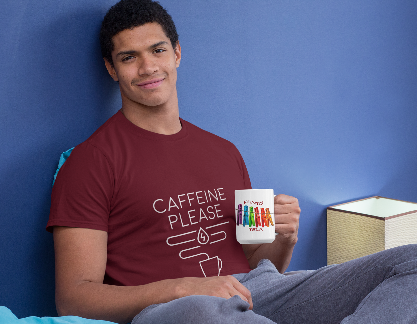 Camiseta Caffeine Please