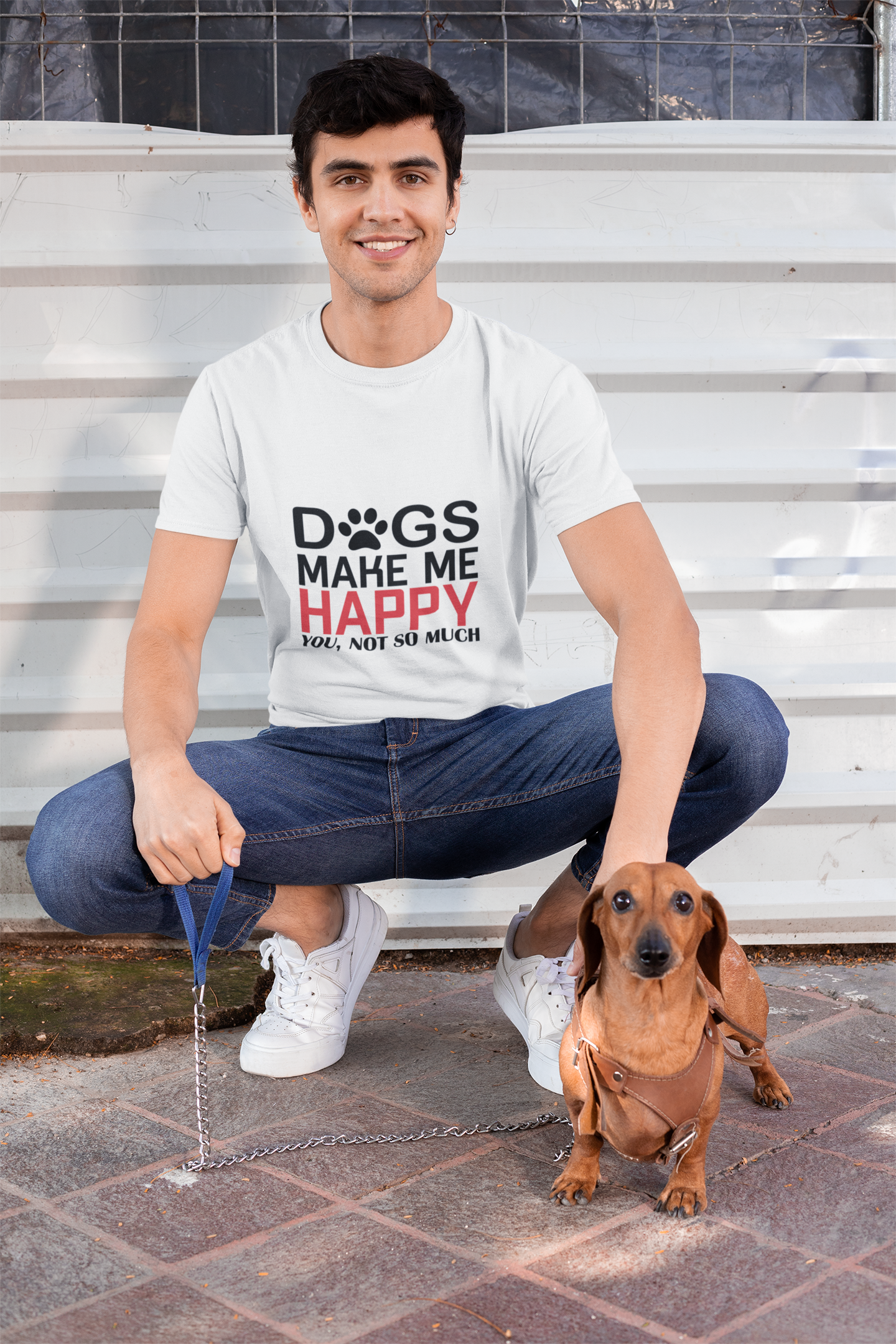 Camiseta Dogs Make