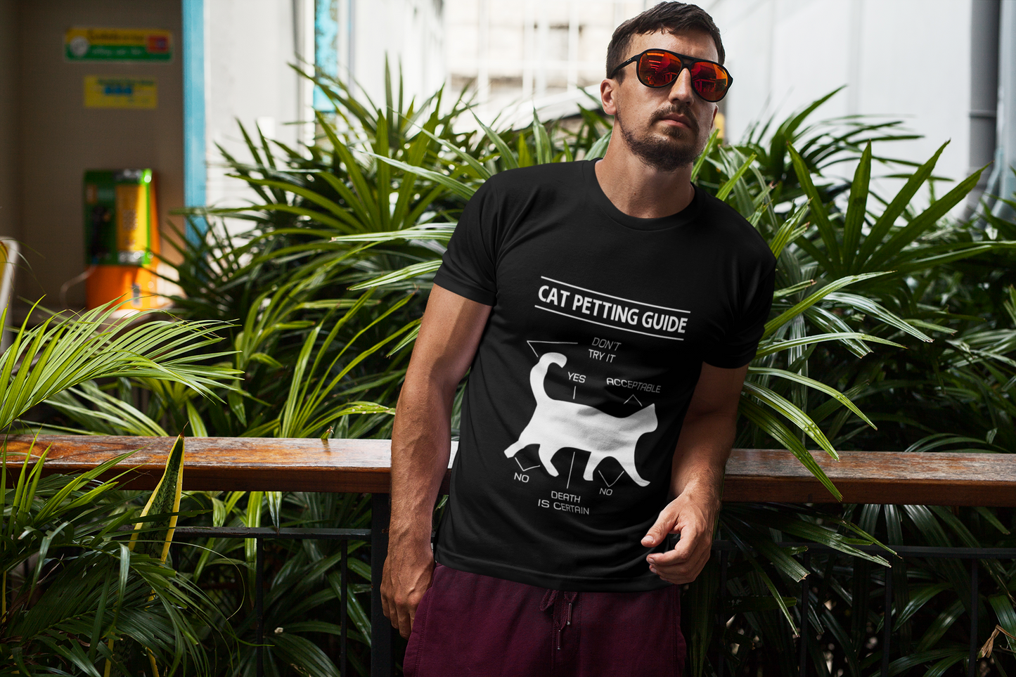 Camiseta Cat Petting