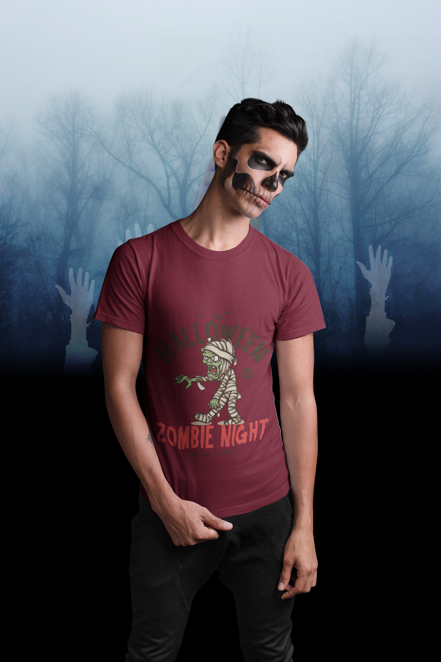 Camiseta Zombie Night