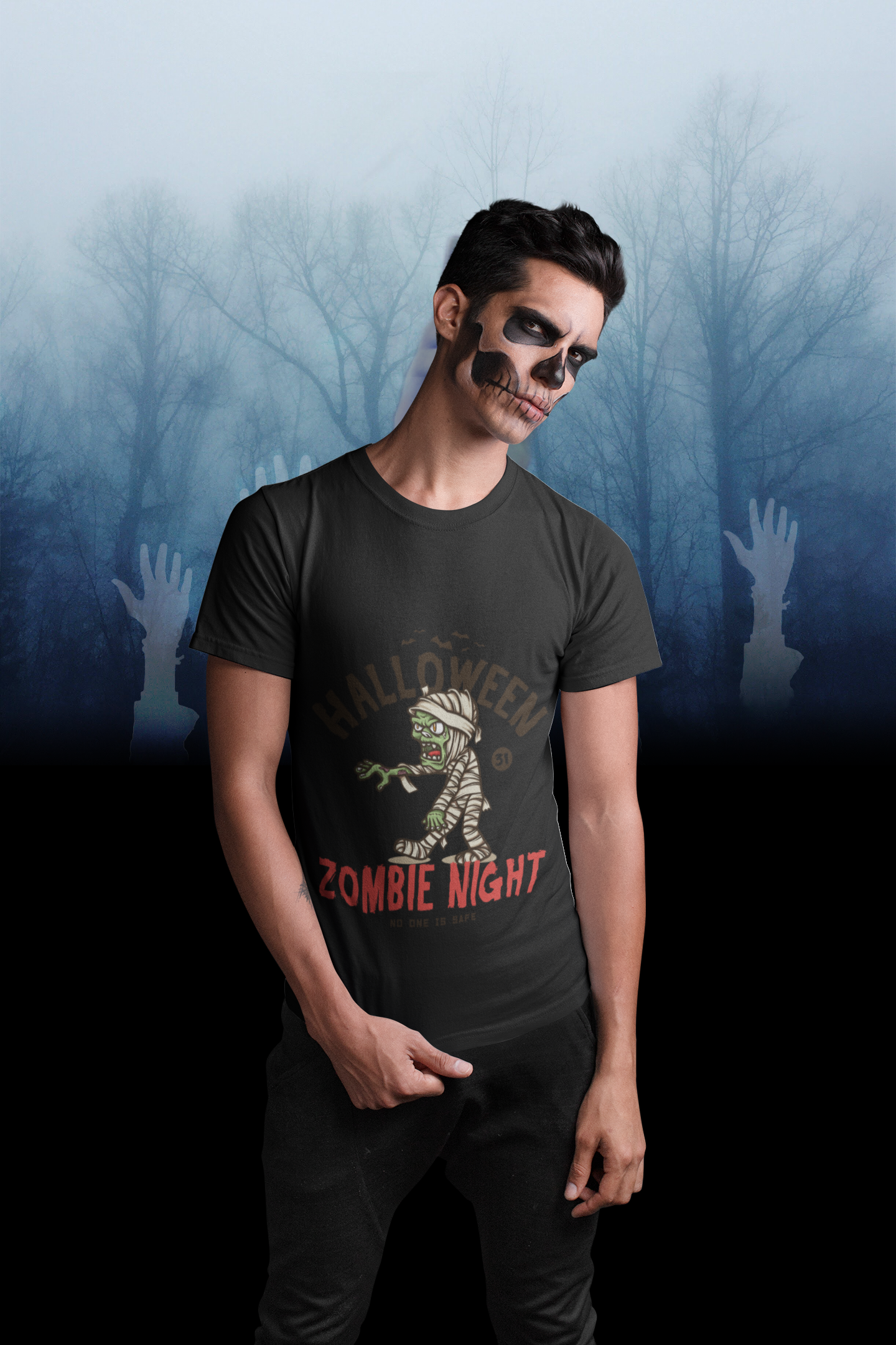 Camiseta Zombie Night